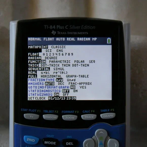 Texas Instruments TI-84 Plus C Silver Edition Graphing Calculator - Picture 10 of 15